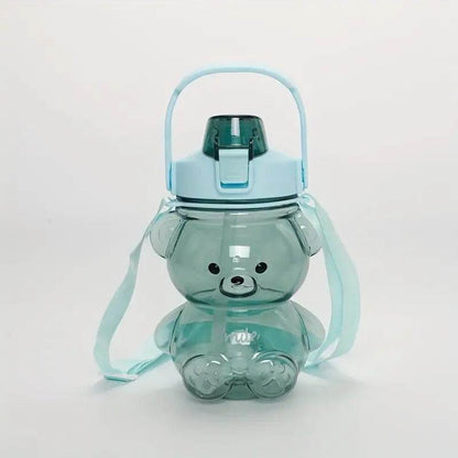 Large Capacity Cute Bear Water Bottle (1.4L) - DMC Wholesale