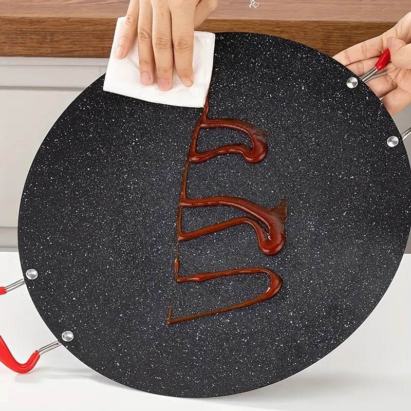 Steel Plate Multi Griddle (30cm) - DMC Wholesale