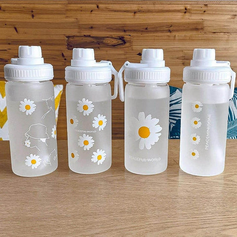 Sunflower Water Bottle (500ml) - Alt View