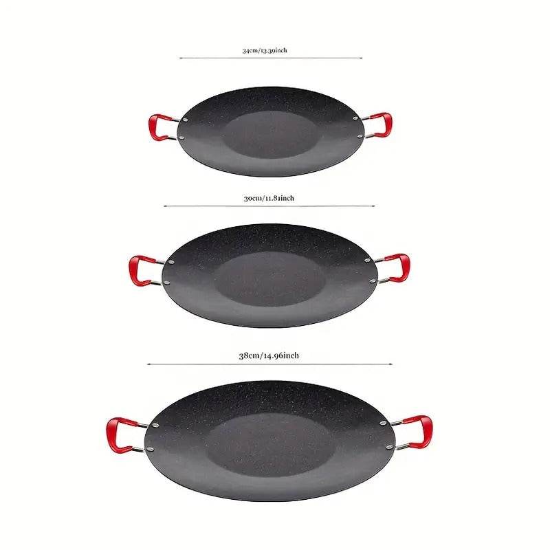 Steel Plate Multi Griddle (30cm) - DMC Wholesale