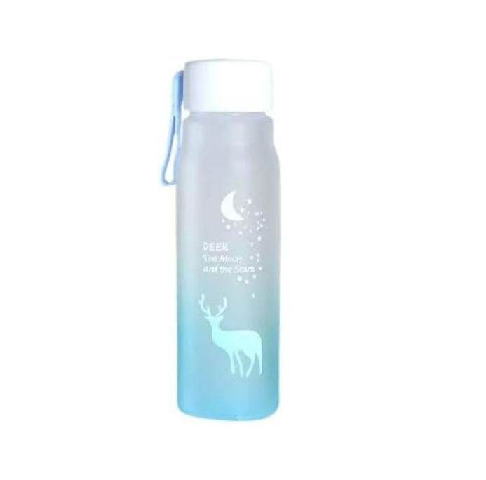 Frosted Water Bottle (600ml)(Colourful) - DMC Wholesale
