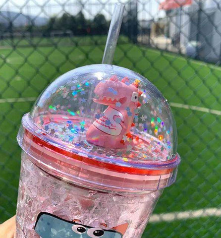 Dinosaur Travel Tumbler Cup (450ml) - Alt View