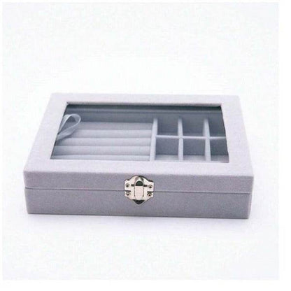 Multiple Compartments Jewellery Storage Box - DMC Wholesale