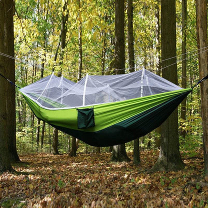 Outdoorsman's Hammock With Mosquito Net - DMC Wholesale