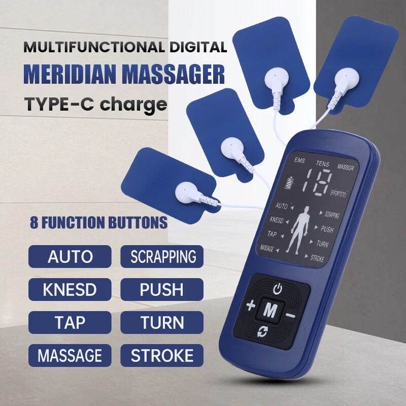 Multifunctional Electronic Pulse Massager - DMC Wholesale