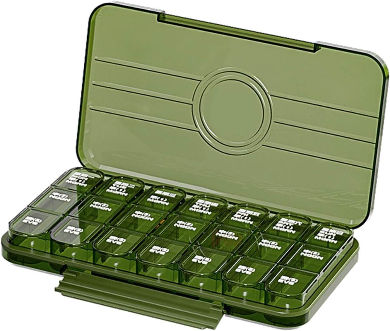 Large On The Go Capacity Pill Organiser - DMC Wholesale