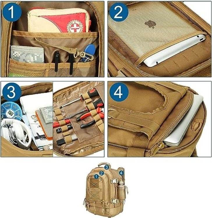 Outdoor Camo Tactical Backpack - DMC Wholesale