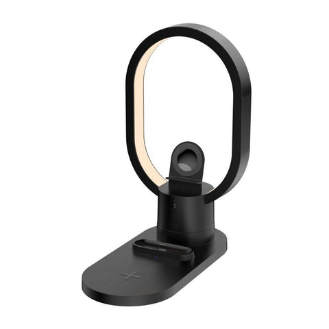 Magnetic 4in1 Wireless Charging Dock with Lamp (15W)(iPhone) - Alt View