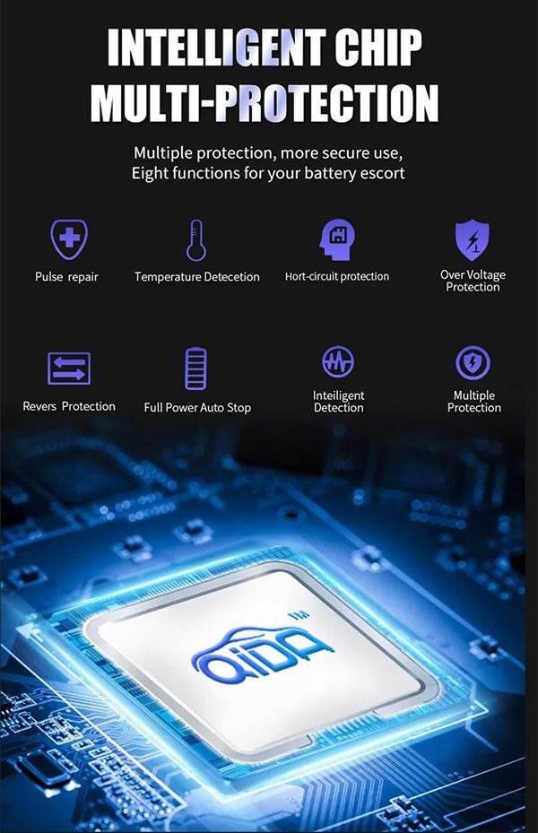 Smart Pulse Car Battery Charger - DMC Wholesale