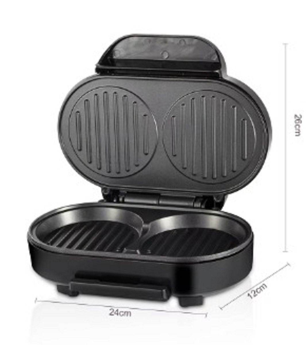 Electric Multi-function Mini Frying Pan 2 Slice Grill Hamburger Maker - DMC Wholesale