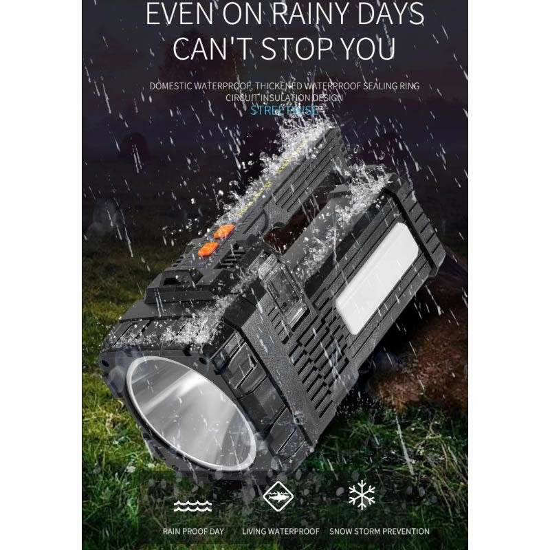 Solar Powered Rechargeable Floodlight - DMC Wholesale