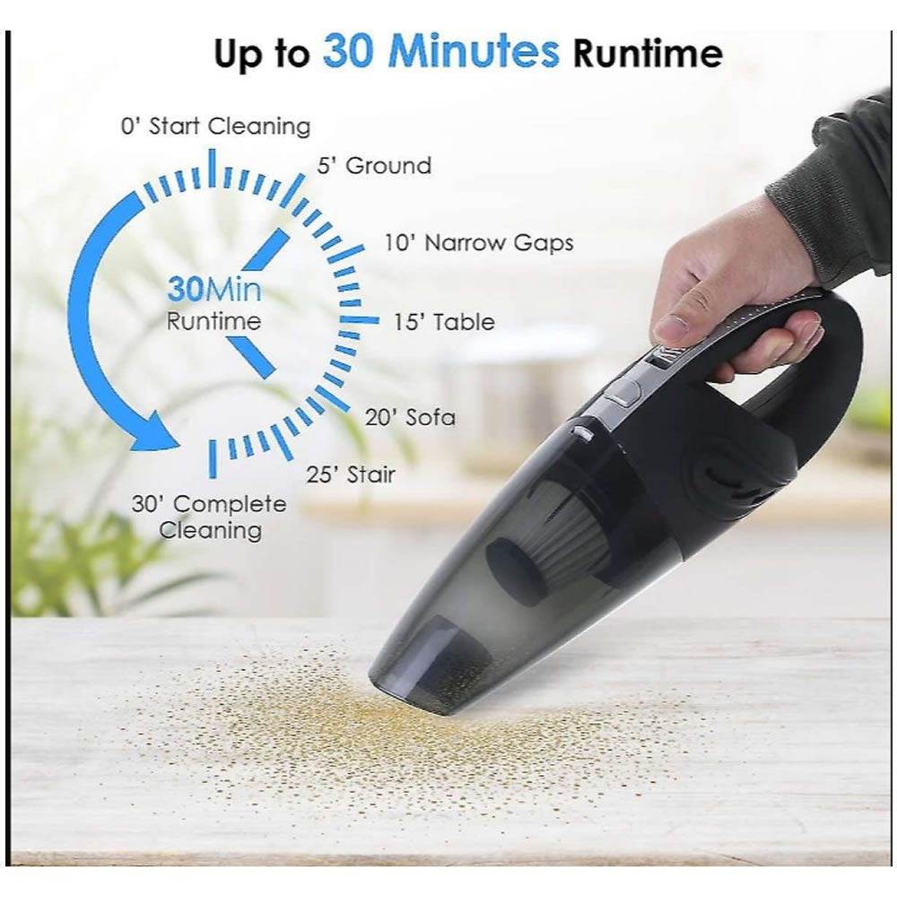 Cordless Rechargeable Handheld Vacuum Cleaner - DMC Wholesale