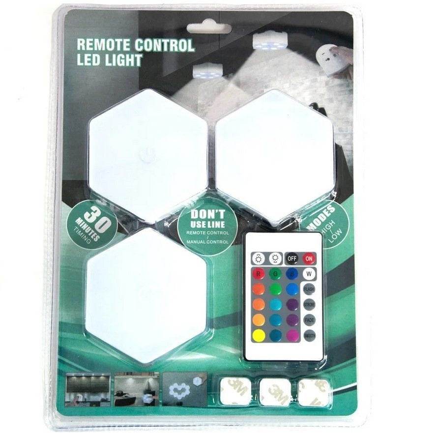 Smart Touch rechargeable Led Light Set (3 pcs) - DMC Wholesale