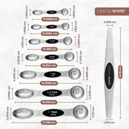 Magnetic Measuring Spoons Set - DMC Wholesale