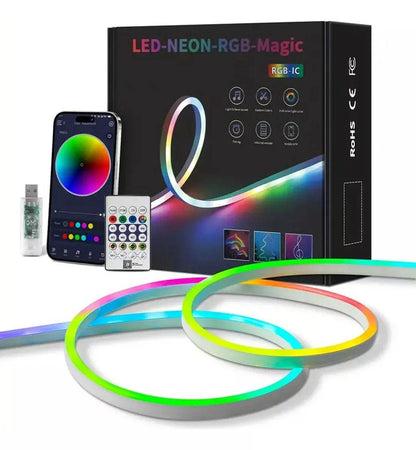 LED RGB Indoor Strip Light With Remote Control (5m) - DMC Wholesale