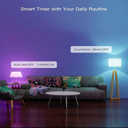 Smart LED Color Changing Light Bulbs with APP Control/Remote