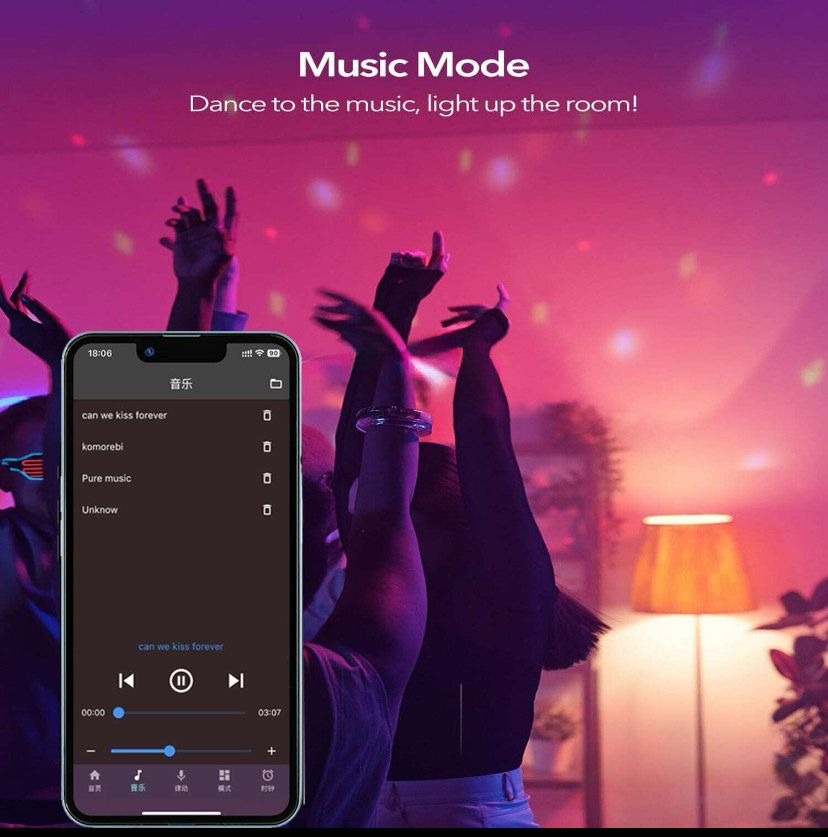 Smart LED Color Changing Light Bulbs with APP Control/Remote