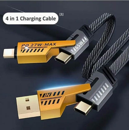 4In1 Premium Fast Charging Cable - DMC Wholesale