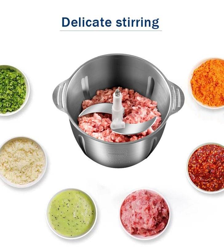 3L Stainless Steal Electric Food Processor - DMC Wholesale