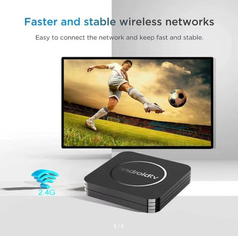 Google TV Android 14.0 Watch TV Box - Alt View