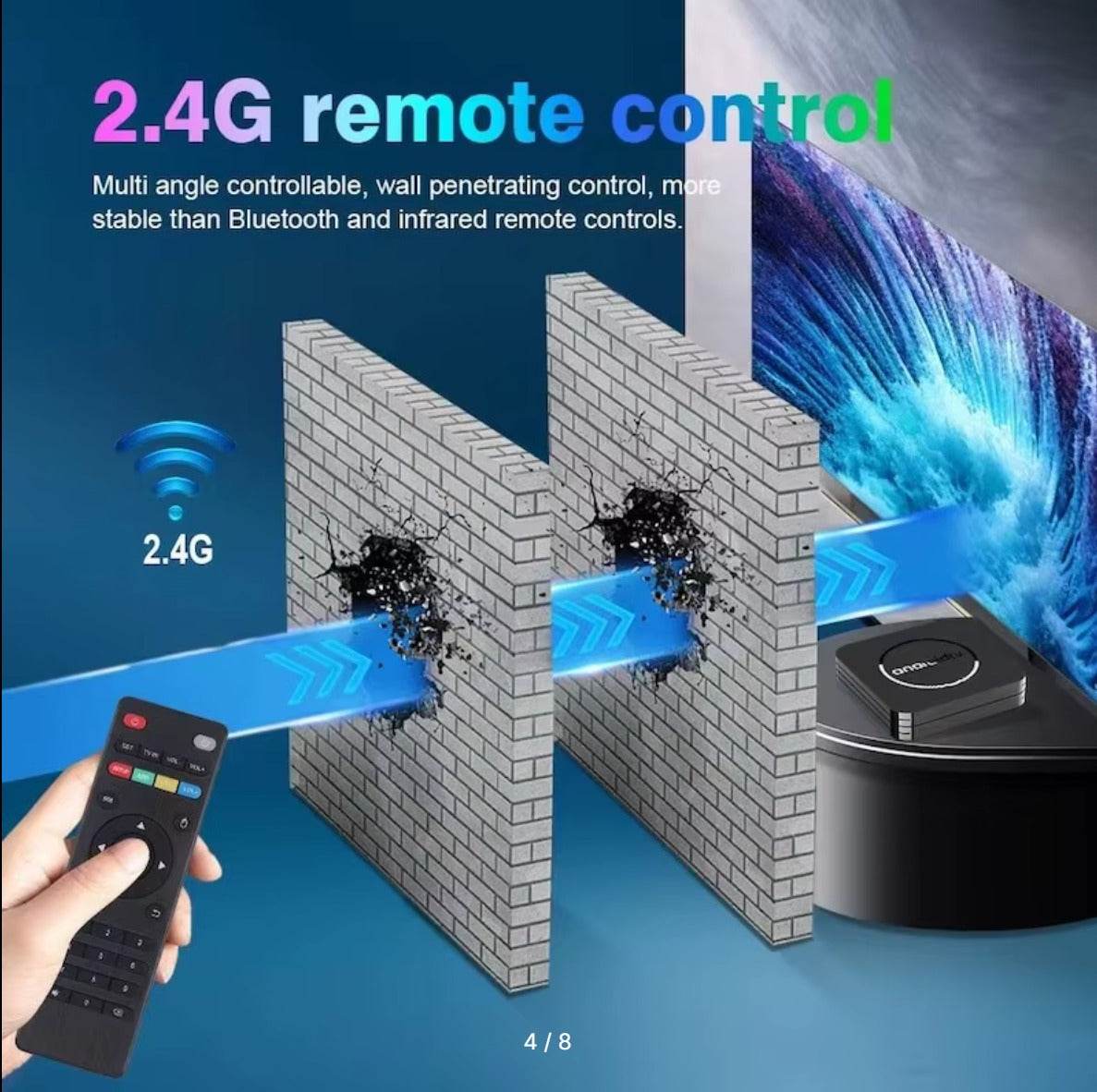 Google TV Android 14.0 Watch TV Box - DMC Wholesale