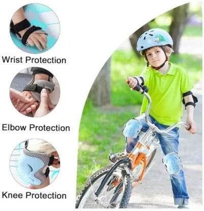 Sports Protective Gear Set With Knee Elbow Wrist - DMC Wholesale
