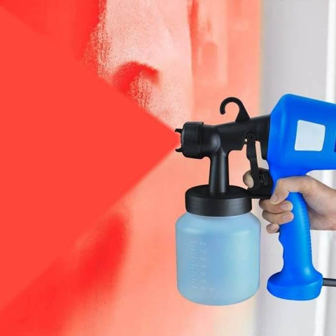 Electric Paint Sprayer With Paint Tank - Alt View