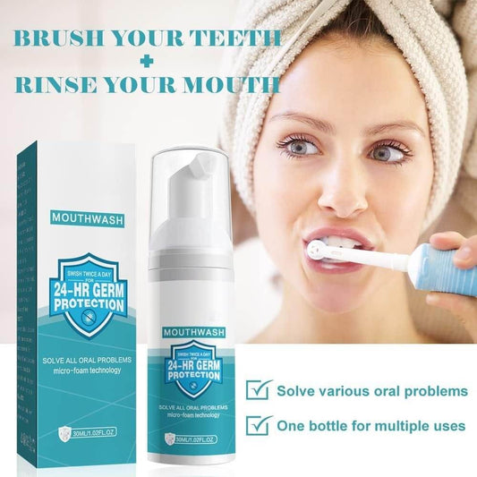 Teeth Whitening Mouthwash Foam - DMC Wholesale