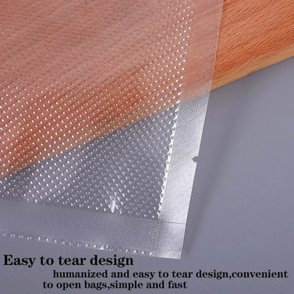 Embossed Vacuum Sealer Freezer Bags (Large)(50 pcs) - DMC Wholesale