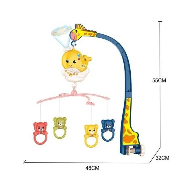 Remote Control Baby Bedside Bell Cot Mobile - DMC Wholesale