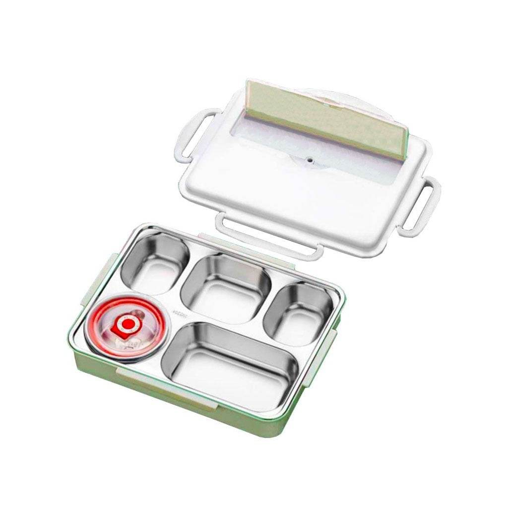 Stainless Steel Lunch Box (5 Compartment) - DMC Wholesale
