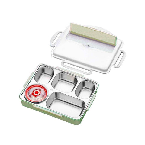 Stainless Steel Lunch Box (5 Compartment) - Alt View