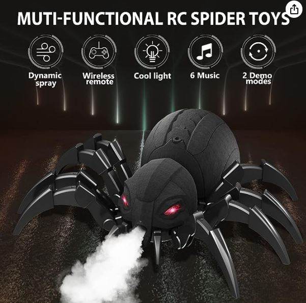 Realistic RC Spider Robo - DMC Wholesale