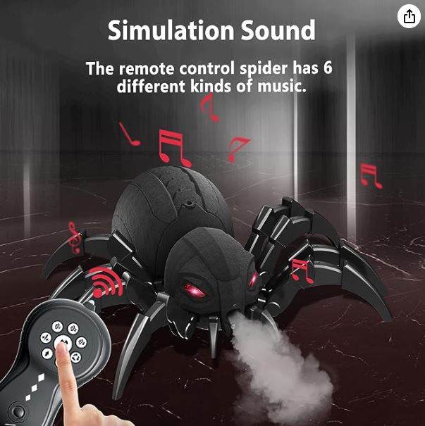 Realistic RC Spider Robo - DMC Wholesale