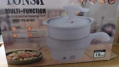 Multifunctional Electric Steamer Pot (18cm) - DMC Wholesale