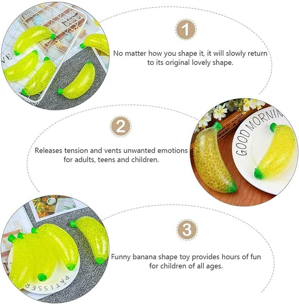 Squishy Banana Squeeze Toy (Each) - DMC Wholesale