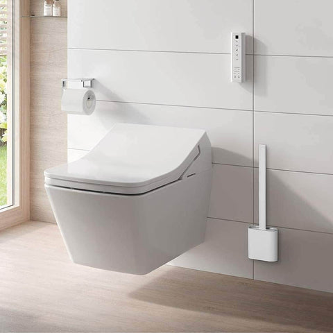 Silicone Flex Toilet Brush With Holder - Alt View