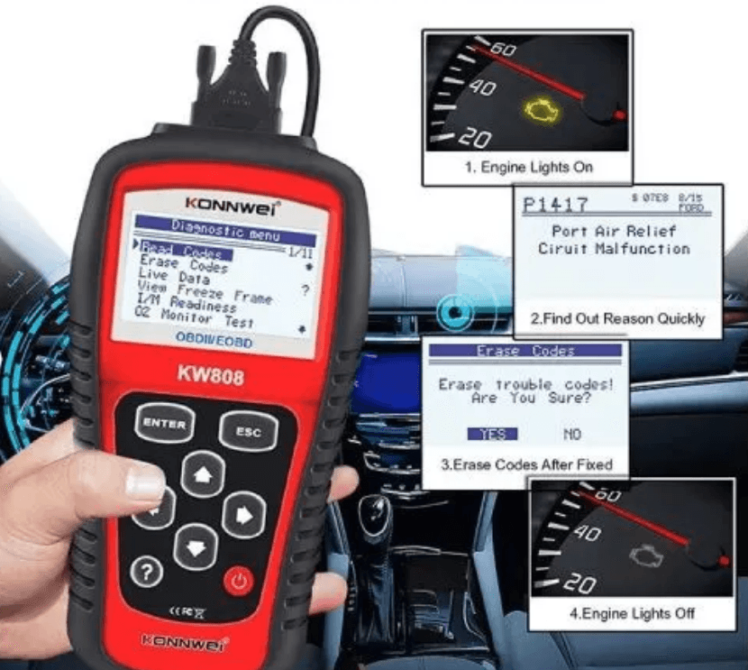 Scanner Car Code Reader Tester Diagnostic - DMC Wholesale