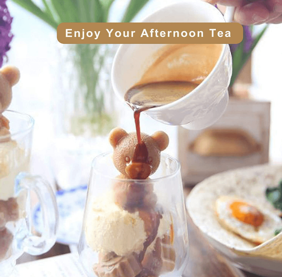 3D Bear Silicone Ice Mold (Each) - DMC Wholesale