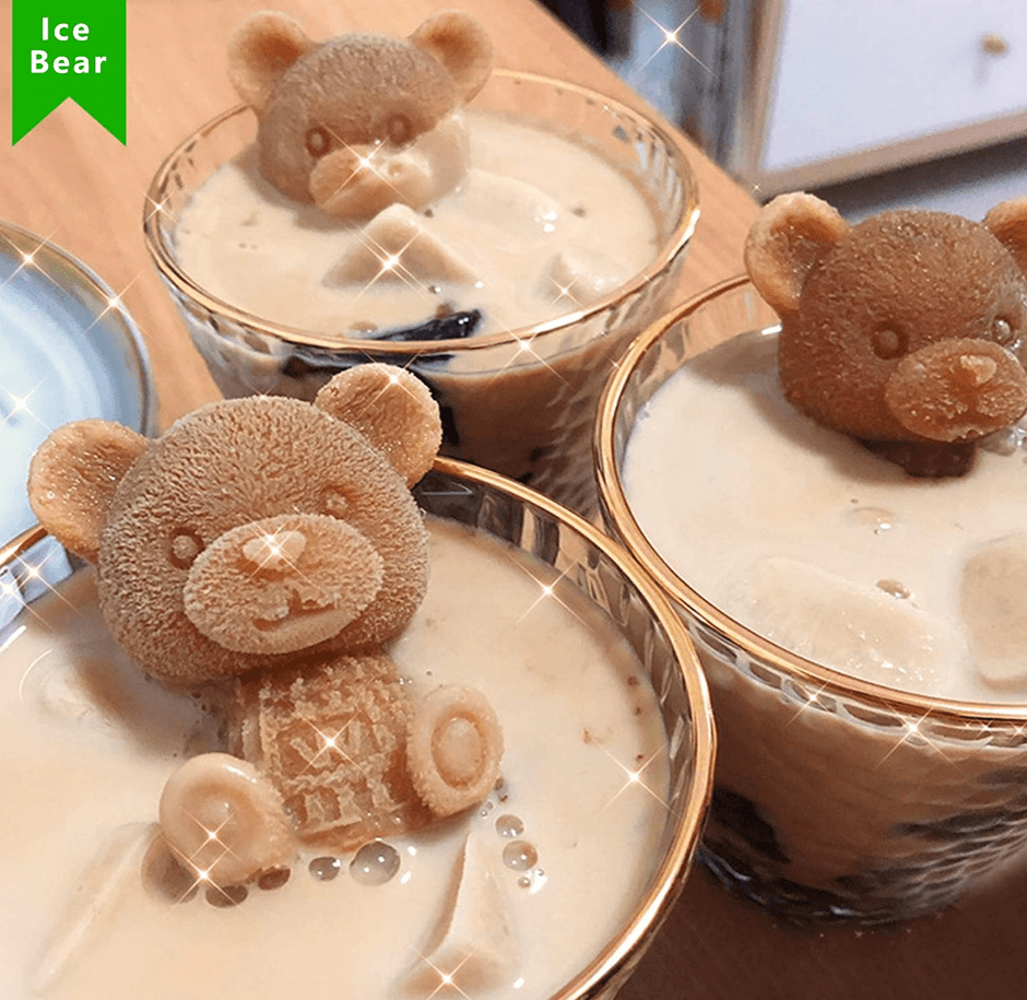 3D Bear Silicone Ice Mold (Each) - DMC Wholesale