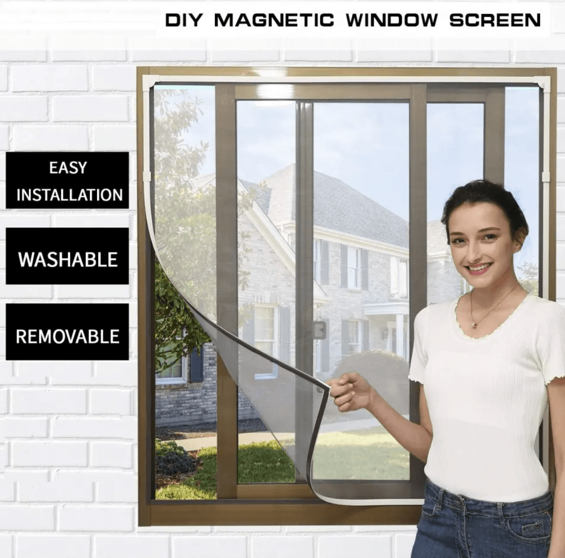 Screentastic Pro Magnetic Mosquito Net - DMC Wholesale