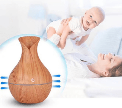 Mini Vase Ultrasonic Aroma Humidifier (150ml) - DMC Wholesale
