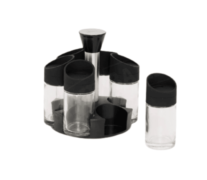 Round Spice Rack Set (6 pcs) - DMC Wholesale