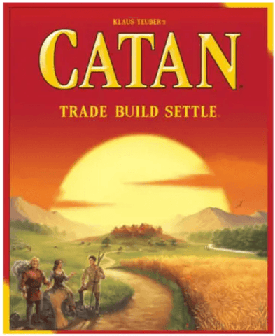 Catan Board Game (Trade Build Settle) - Alt View