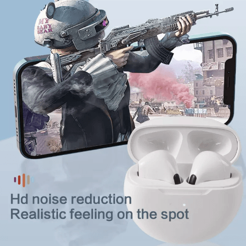 PRO 6 Airpods TWS Bluetooth Earphones - DMC Wholesale