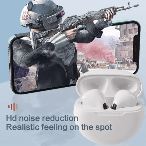 PRO 6 Airpods TWS Bluetooth Earphones - Alt View