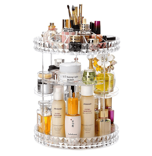 360 Degree Rotating Cosmetics Organiser - DMC Wholesale