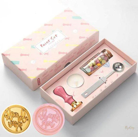 Macaron Wax Stamp - Alt View