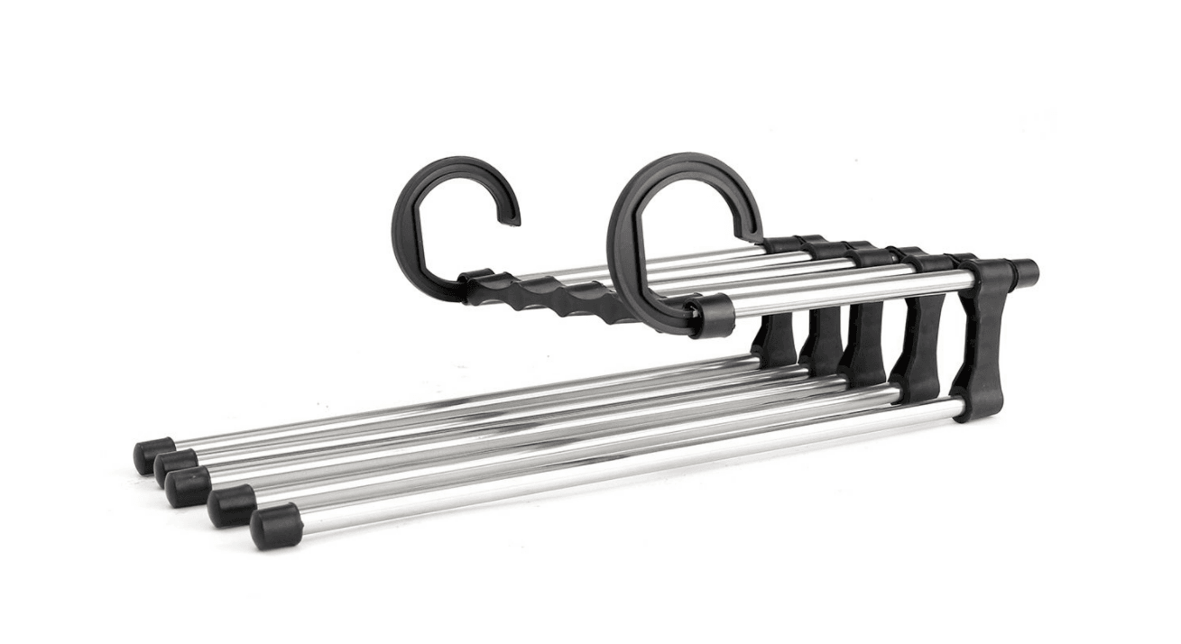 5in1 Space Saver Organizer Hanger for Trousers - DMC Wholesale