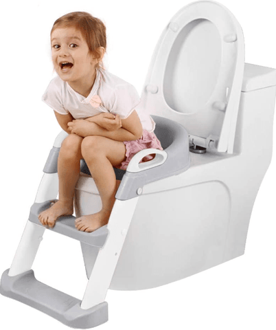 Potty Training Seat Step Ladder - Alt View